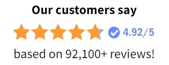 DermaPure customer rating display